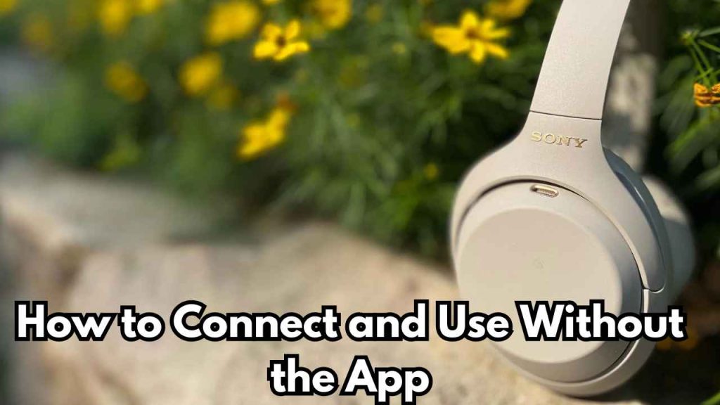 How to Connect and Use Without the App