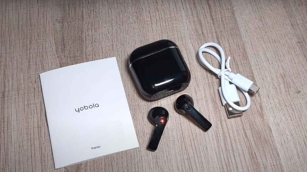 yobola t2 pro with charging cable