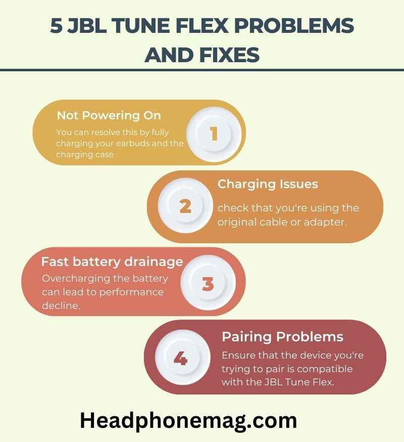 5 JBL Tune Flex Problems And Fixes 