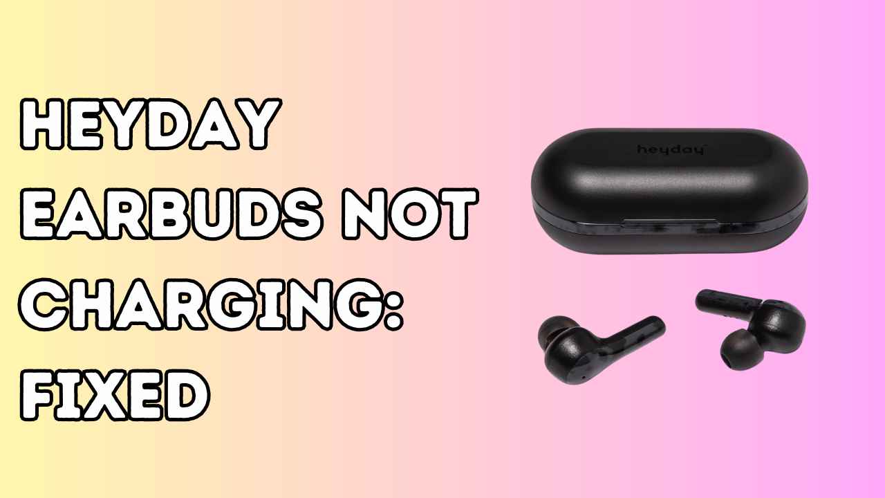 Heyday Earbuds Not Charging: FIXED